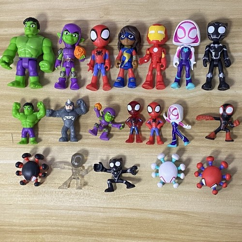 Lotto personaggi marvel spidey - lotto,