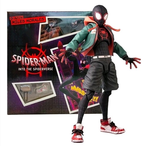 Action figure spiderman - figure, miles